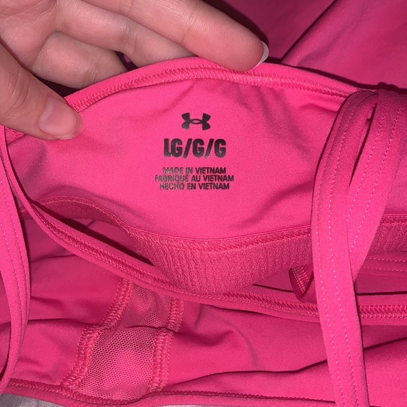 Under Armour | pink racerback tank top - Picture 6 of 9